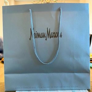 Authentic Neiman Marcus paper bag.